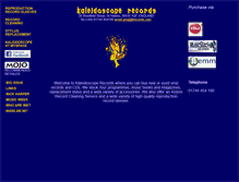Tablet Screenshot of krecords.com